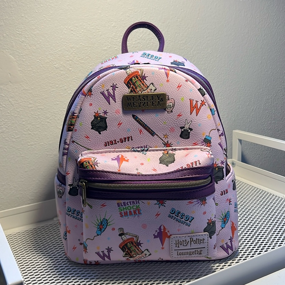 Loungefly Harry Potter Weasleys' Wizard Wheezes Mini Backpack